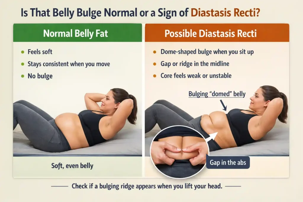 Is That Belly Bulge Normal or a Sign of Diastasis Recti Torry